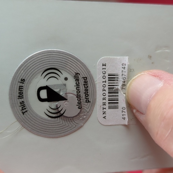 Anthropologie Monogram Earrings, Two Pair Post with Back Drop Style - Picture 6 of 6